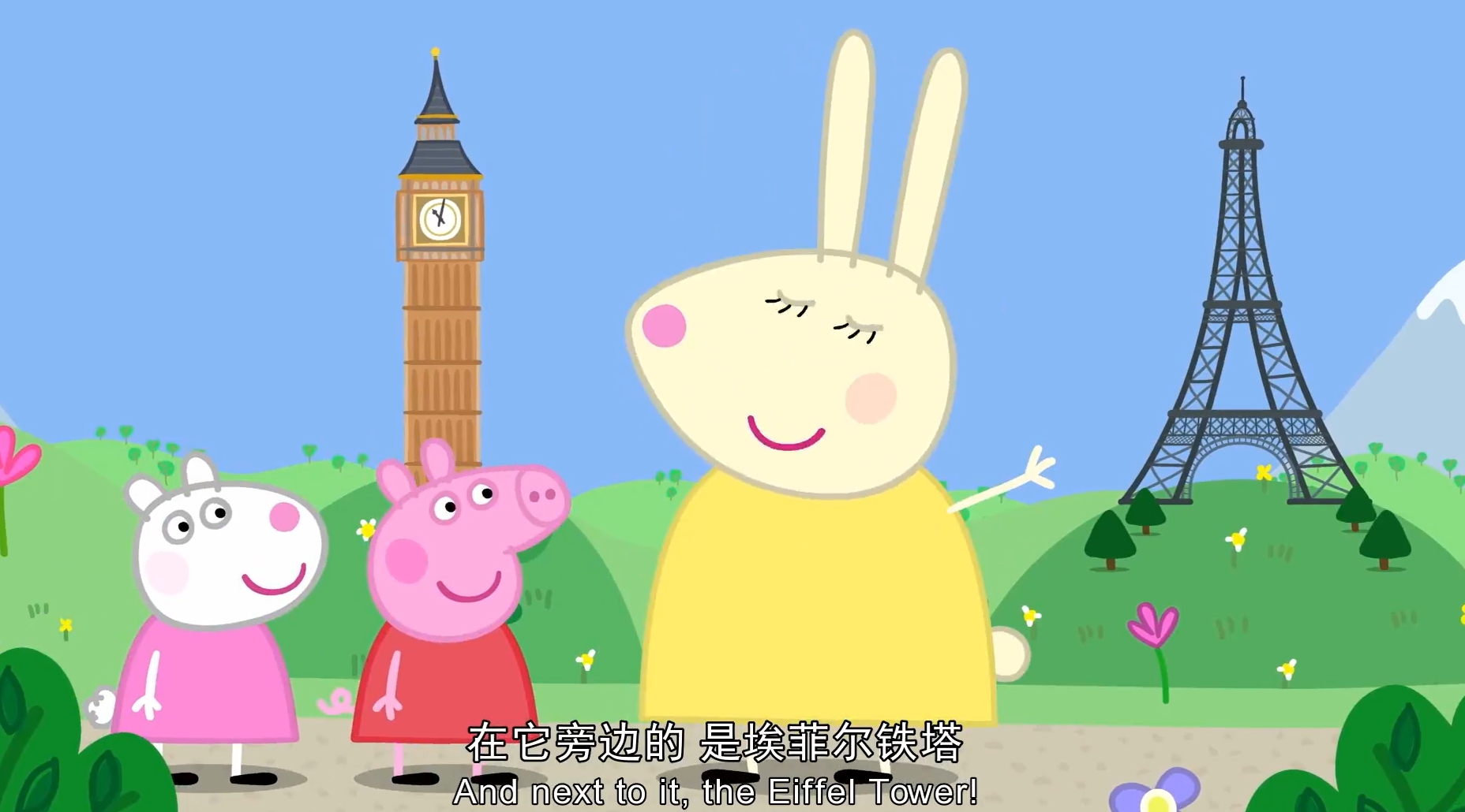 图片[3]-中英文字幕《Peppa Pig小猪佩奇》英文动画片，全1-9季共415集，1080P高清视频，带配套音频MP3，百度网盘下载！-晨希少儿英语