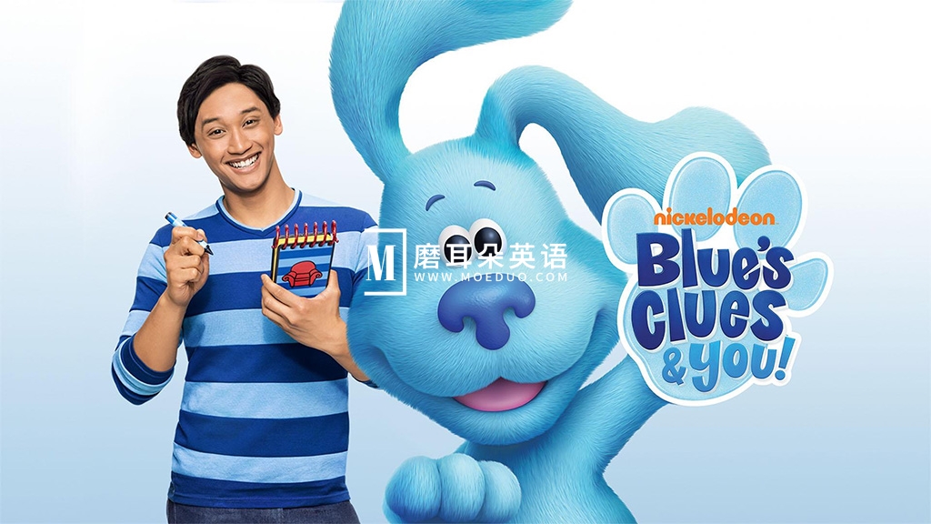 美国儿童英文节目《Blue’s Clues & You! 蓝色斑点狗和你》全1-4季共62集，1080P高清视频带英文字幕，百度网盘下载！-晨希少儿英语